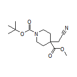 Methyl 1-Boc-4-(cyanomethyl)piperidine-4-carboxylate