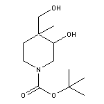 Tert-Butyl 3-Hydroxy-4-(Hydroxymethyl)-4-Methylpiperidine-1-Carboxylate