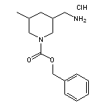 Benzyl 3-(Aminomethyl)-5-Methylpiperidine-1-Carboxylate Hydrochloride