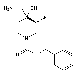 Trans-Benzyl 4-(Aminomethyl)-3-Fluoro-4-Hydroxypiperidine-1-Carboxylate