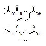 trans-1-Boc-6-methylpiperidine-3-carboxylic Acid