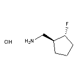 Trans-(2-Fluorocyclopentyl)Methanamine Hydrochloride