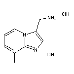 1-(8-Methylimidazo[1,2-A]Pyridin-3-Yl)Methanamine Dihydrochloride