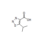 5-Isopropyl-1,2,3-thiadiazole-4-carboxylic Acid