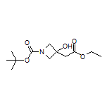 Ethyl 2-(1-Boc-3-hydroxyazetidin-3-yl)acetate