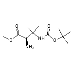 (R)-Methyl 2-Amino-3-(Tert-Butoxycarbonylamino)-3-Methylbutanoate