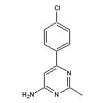 6-(4-Chlorophenyl)-2-Methylpyrimidin-4-Amine