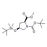 Methyl (2S,4S)-1-Boc-4-[(tert-butyldimethylsilyl)oxy]pyrrolidine-2-carboxylate