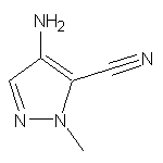 4-Amino-1-methyl-1H-pyrazole-5-carbonitrile