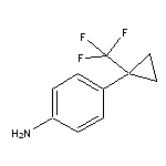 4-(1-(trifluoromethyl)cyclopropyl)aniline