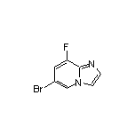 6-Bromo-8-fluoroimidazo[1,2-a]pyridine