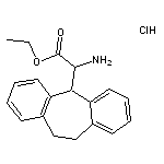 ethyl 2-amino-2-(10,11-dihydro-5H-dibenzo[a,d][7]annulen-5-yl)acetate hydrochloride