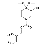 Benzyl 3-Hydroxy-4,4-Dimethoxypiperidine-1-Carboxylate