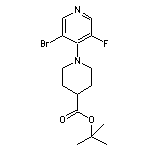 Tert-Butyl 1-(3-Bromo-5-Fluoropyridin-4-Yl)Piperidine-4-Carboxylate