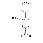 3-Amino-4-Cyclohexyl-Benzoic Acid Methyl Ester