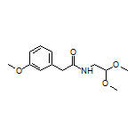 N-(2,2-Dimethoxyethyl)-2-(3-methoxyphenyl)acetamide