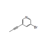 3-Bromo-5-(1-propynyl)pyridine