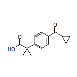 4-(CYCLO2-[4-(Cyclopropanecarbonyl)phenyl]-2-methylpropanoic Acid