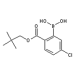 (5-Chloro-2-[(2,2-Dimethylpropoxy)Carbonyl]Phenyl)Boronic Acid