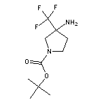 1-Boc-3-(trifluoromethyl)pyrrolidin-3-amine