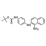 tert-butyl (4-((1-aminonaphthalen-2-yl)amino)phenyl)carbamate