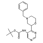 Tert-Butyl (4-(4-Benzylmorpholin-2-Yl)Pyrimidin-5-Yl)Carbamate