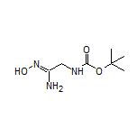 (Z)-2-(Boc-amino)-N’-hydroxyacetimidamide