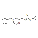 1-(4-Benzylmorpholin-2-yl)-N-Boc-methanamine