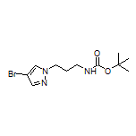 3-(4-Bromo-1-pyrazolyl)-N-Boc-1-propanamine