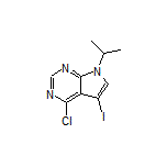 4-Chloro-5-iodo-7-isopropyl-7H-pyrrolo[2,3-d]pyrimidine