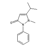 1-Methyl-2-Phenyl-5-Propan-2-Yl-Pyrazol-3-One