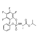 Isopropyl (2S)-2-[[(Perfluorophenoxy)(phenoxy)phosphoryl]amino]propanoate