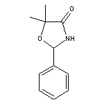 5,5-DIMETHYL-2-PHENYL-OXAZOLIDIN-4-ONE