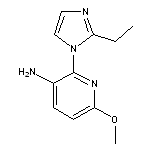 2-(2-ETHYL-IMIDAZOL-1-YL)-6-METHOXY-PYRIDIN-3-YLAMINE