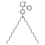 4-(2-Phenyl-5,6-dihydro-1,4-oxathiin-3-yl)-N,N-ditetradecylaniline