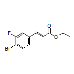 Ethyl (E)-3-(4-Bromo-3-fluorophenyl)acrylate