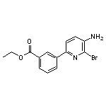 Ethyl 3-(5-Amino-6-Bromopyridin-2-Yl)Benzoate