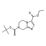 7-Tert-Butyl 3-Ethyl 5,6-Dihydroimidazo[1,2-A]Pyrazine-3,7(8H)-Dicarboxylate