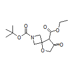 Ethyl 2-Boc-7-oxo-5-oxa-2-azaspiro[3.4]octane-8-carboxylate