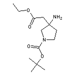 Ethyl (3-Amino-1-Boc-Pyrrolidin-3-Yl)-Acetate