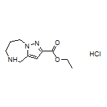 Ethyl 5,6,7,8-Tetrahydro-4H-pyrazolo[1,5-a][1,4]diazepine-2-carboxylate Hydrochloride