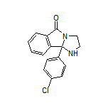 9b-(4-Chlorophenyl)-2,3-dihydro-1H-imidazo[2,1-a]isoindol-5(9bH)-one