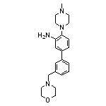 4-(4-methylpiperazin-1-yl)-3’-(morpholinomethyl)-[1,1’-biphenyl]-3-amine