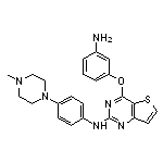 4-(3-aminophenoxy)-N-(4-(4-methylpiperazin-1-yl)phenyl)thieno[3,2-d]pyrimidin-2-amine