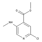 Methyl 2-Chloro-5-(Methylamino)Isonicotinate