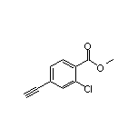 Methyl 2-Chloro-4-ethynylbenzoate