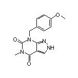 7-(4-Methoxybenzyl)-5-methyl-2H-pyrazolo[3,4-d]pyrimidine-4,6(5H,7H)-dione