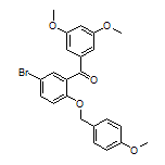 [5-Bromo-2-[(4-methoxybenzyl)oxy]phenyl](3,5-dimethoxyphenyl)methanone