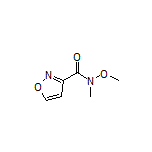 N-Methoxy-N-methylisoxazole-3-carboxamide