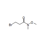 3-Bromo-N-methoxy-N-methylpropanamide